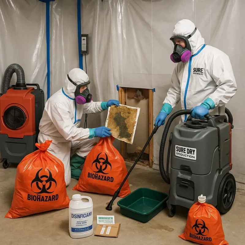 Contaminated Water Handling Protocols process in Randolph County, IL