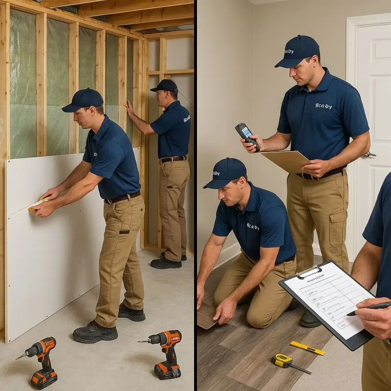 Repairs and Reconstruction process in Randolph County, IL